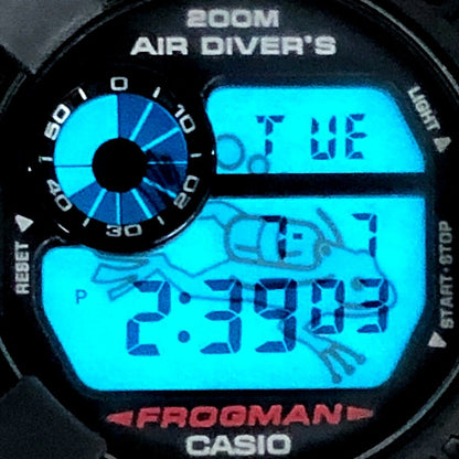 G-SHOCK DW-8200Z-1T Frogman Men Titanium Watch Size ONE SIZE