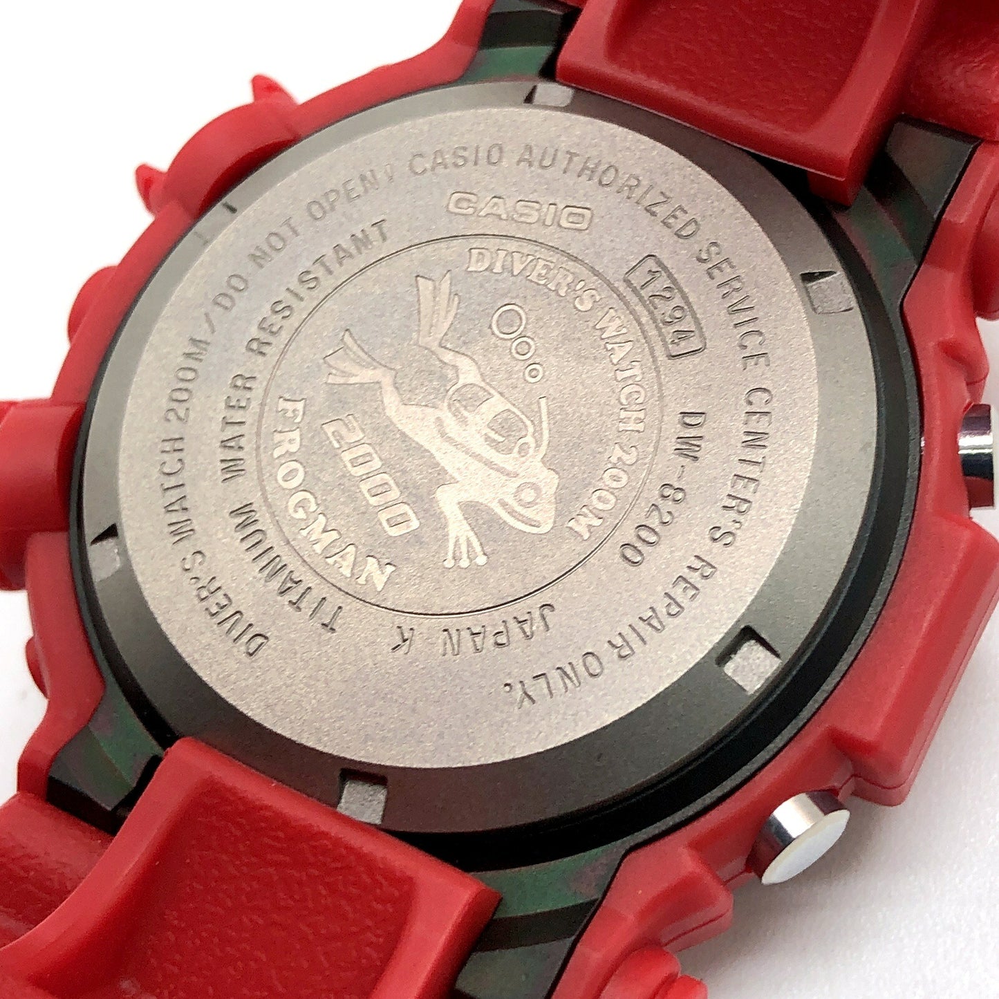 G-SHOCK Frogman 2000 Red Eye Edition Watch Size ONE SIZE