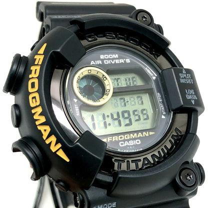 G-SHOCK Frogman MIB2 Black Titanium Watch Size ONE SIZE