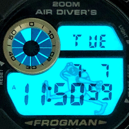 G-SHOCK Frogman MIB2 Black Titanium Watch Size ONE SIZE