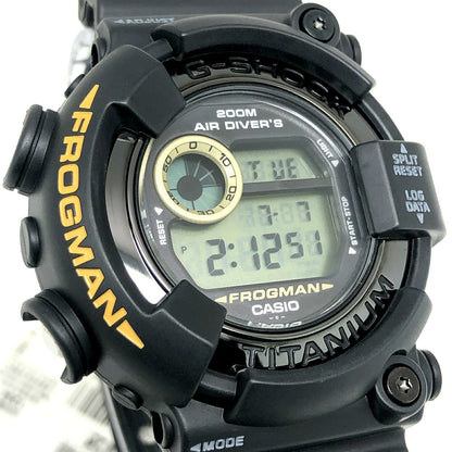 G-SHOCK Frogman MIB2 Black Titanium Watch Size ONE SIZE
