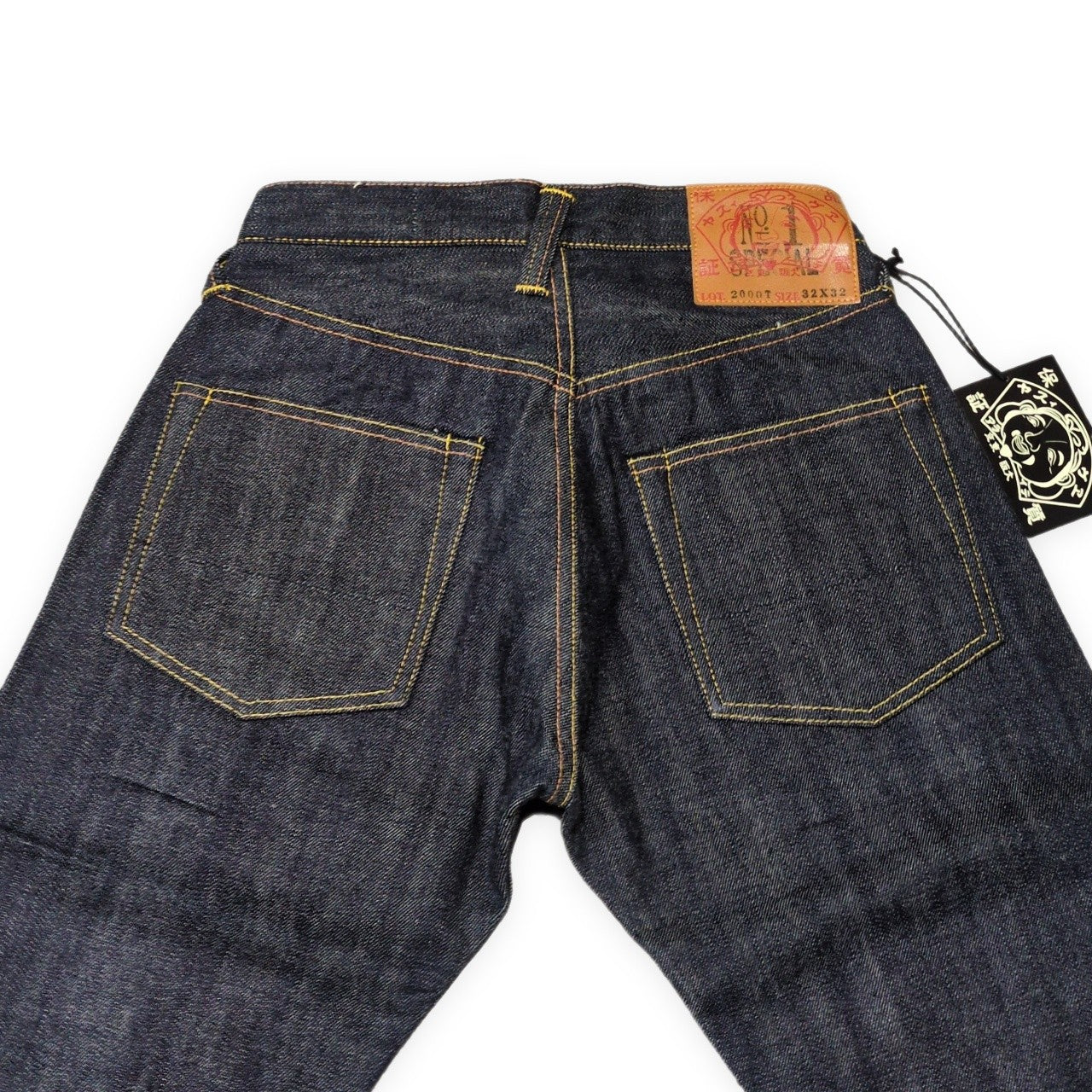 EVISU 2000T No.1 SPECIAL Selvedge Jeans Indigo Blue Size W32