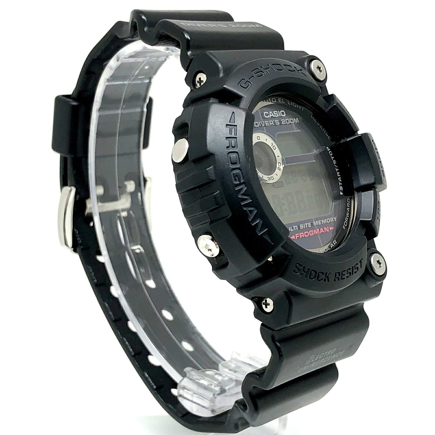 G-SHOCK Frogman Black Helios Tough Solar Watch Size ONE SIZE