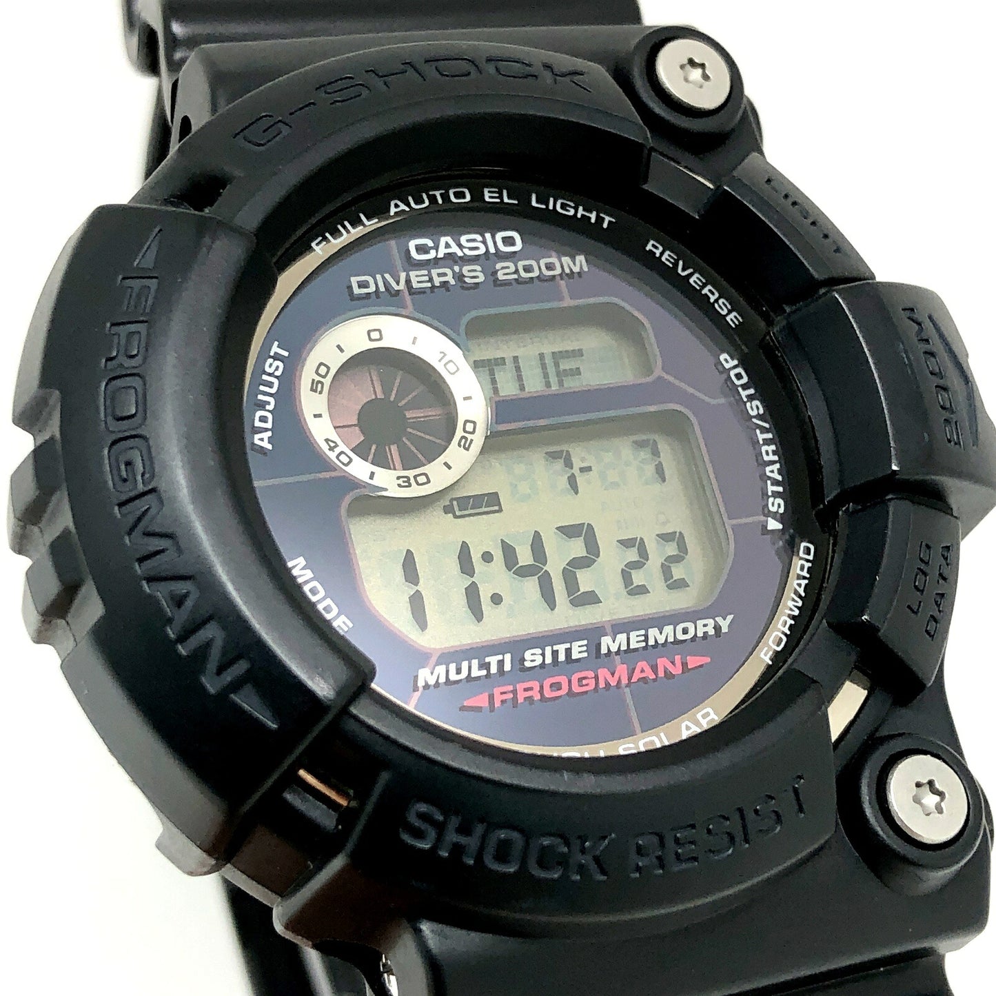 G-SHOCK Frogman Black Helios Tough Solar Watch Size ONE SIZE