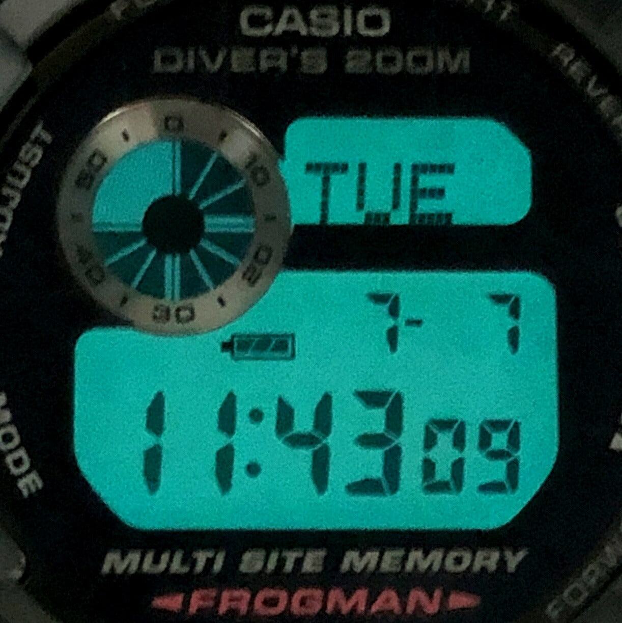 G-SHOCK Frogman Black Helios Tough Solar Watch Size ONE SIZE