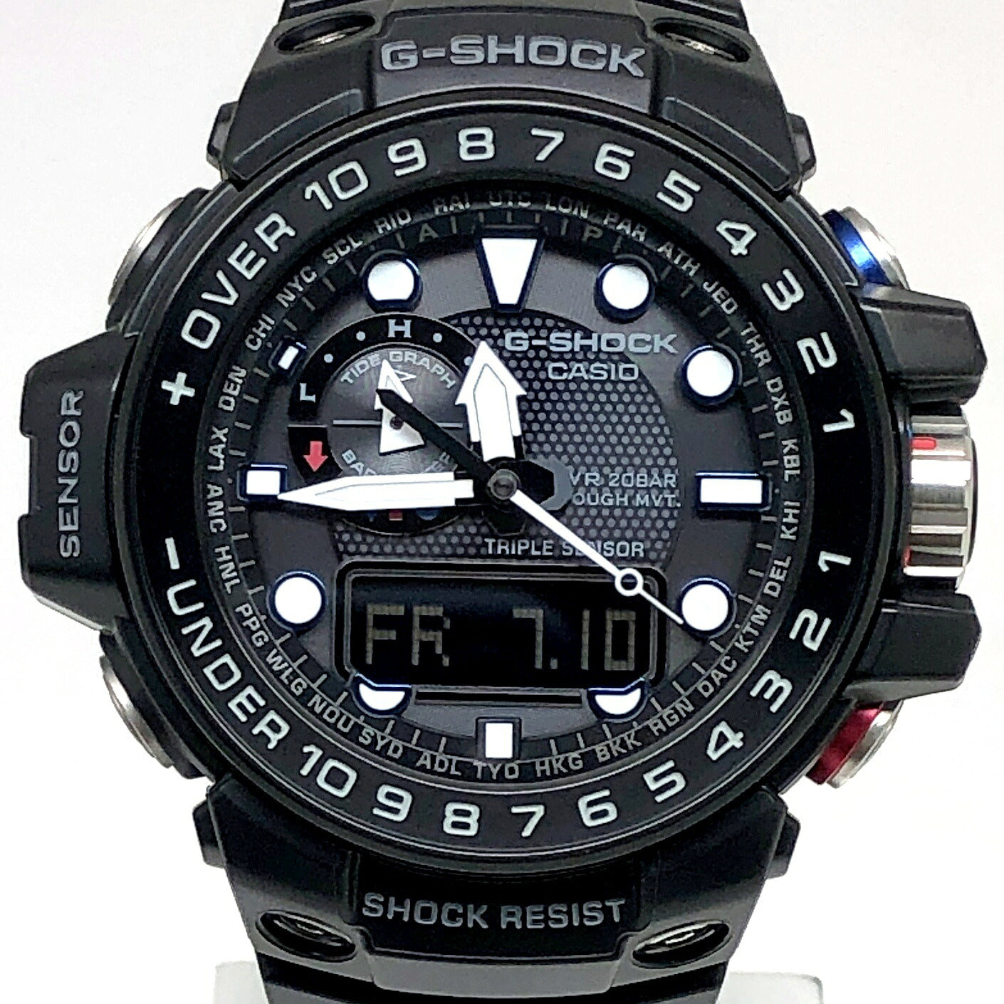 G-SHOCK GULFMASTER Triple Ana-Digi Watch Size ONE SIZE