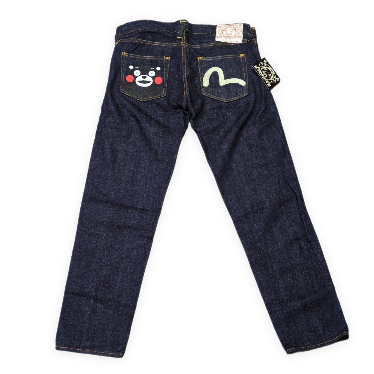 Evisu Lot.1977 Kumamon Low-Rise Jeans Size W31