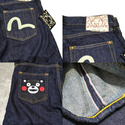Evisu Lot.1977 Kumamon Low-Rise Jeans Size W31
