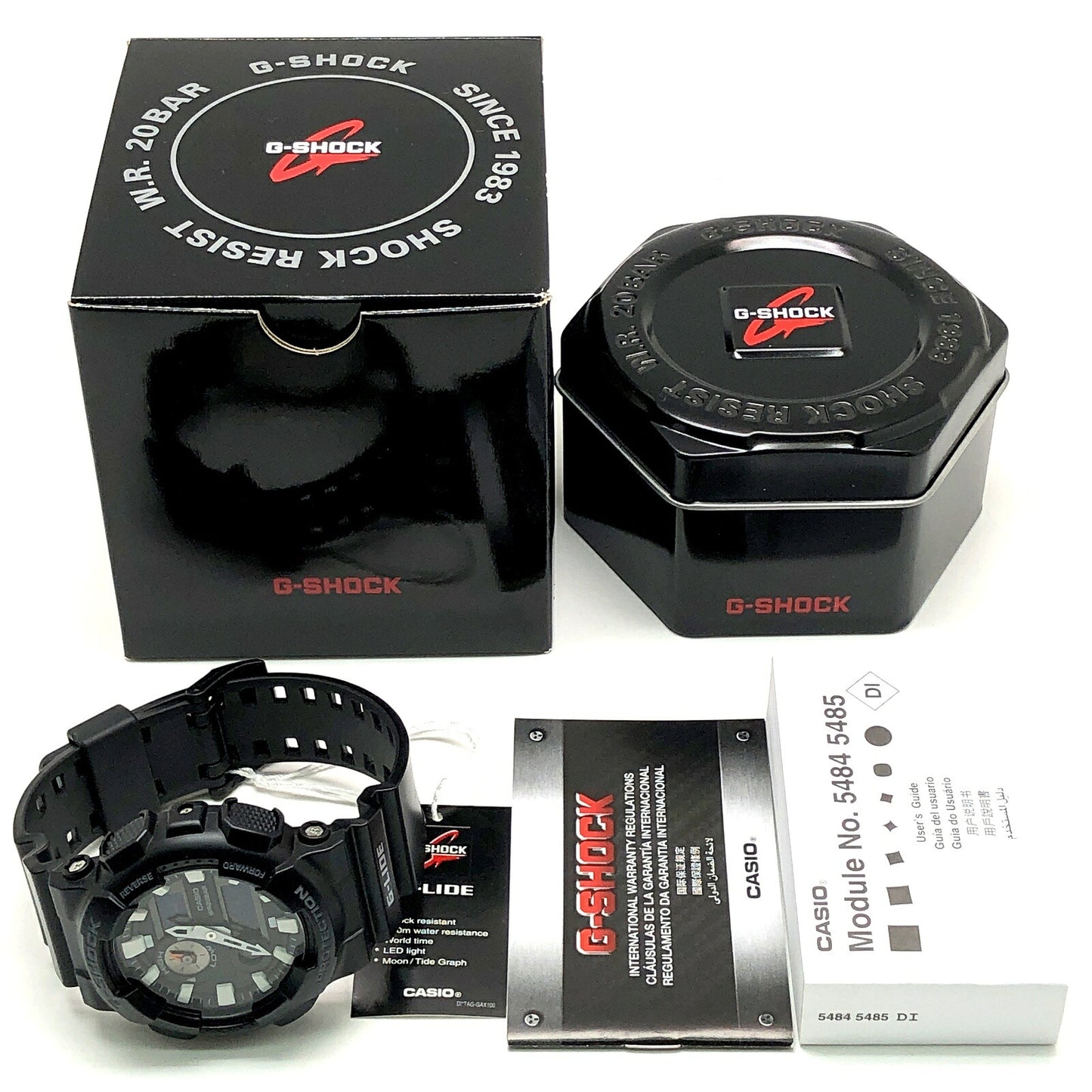 G-SHOCK G-LIDE GAX-100B-1A Ana-Digi Watch Size ONE SIZE