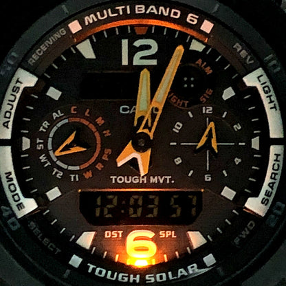 G-SHOCK GW-3500BD-1A SKY COCKPIT Solar Watch Size ONE SIZE