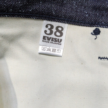 Evisu Lot.5501 Cotton Silk Nep Jeans Size 38