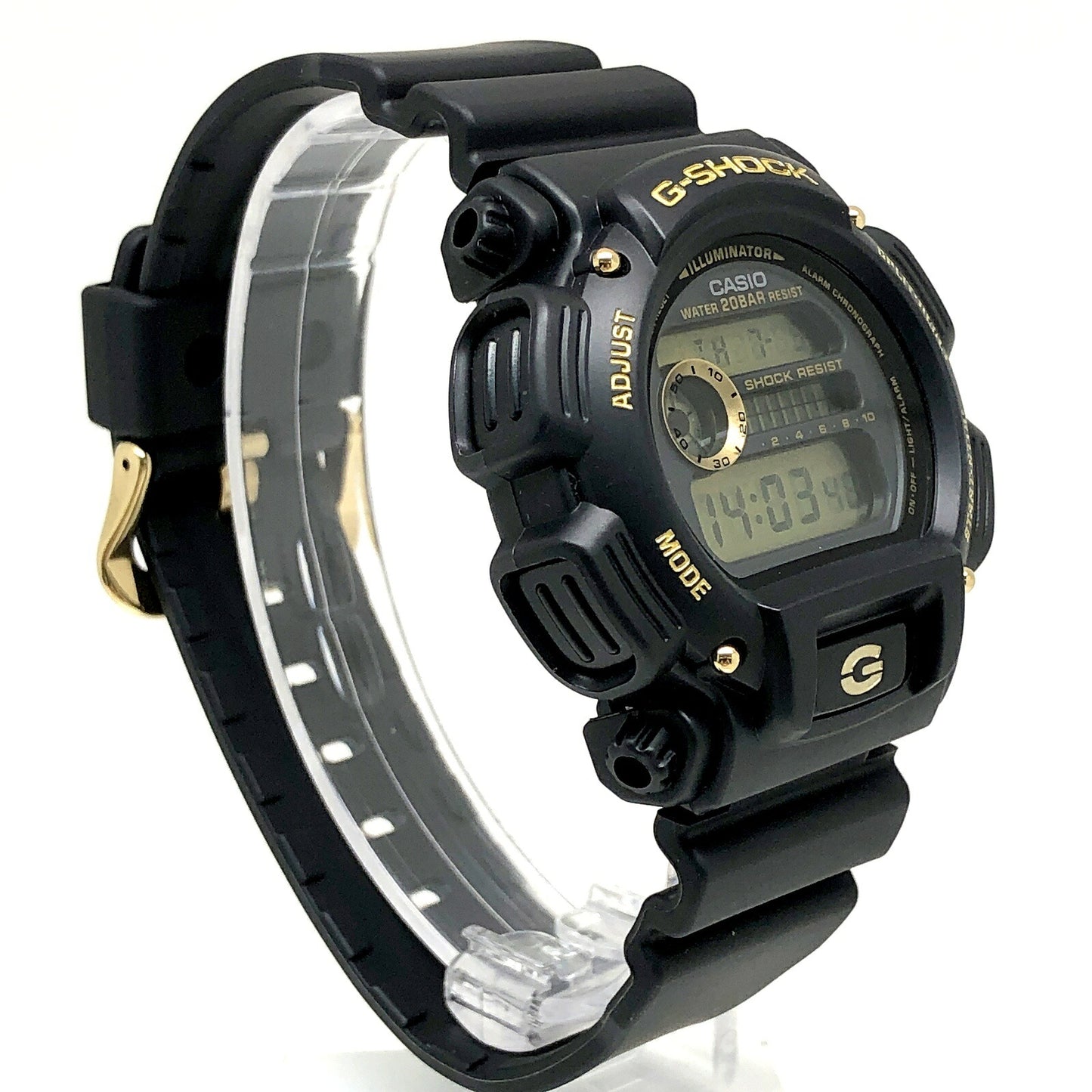 G-SHOCK DW-9052GBX-1A9 90s Revival Black Gold Watch Size ONE SIZE