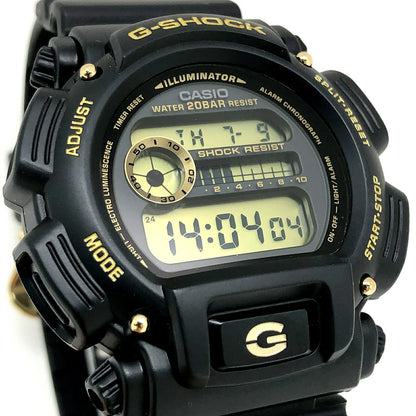 G-SHOCK DW-9052GBX-1A9 90s Revival Black Gold Watch Size ONE SIZE