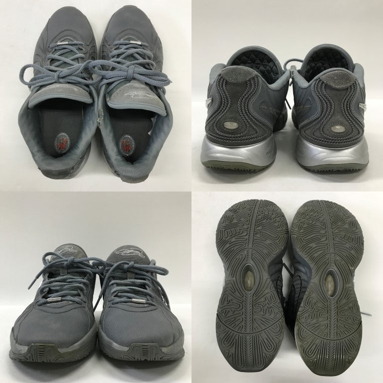 NIKE LeBron 21 EP Gray Sneakers Size 30