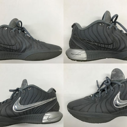 NIKE LeBron 21 EP Gray Sneakers Size 30