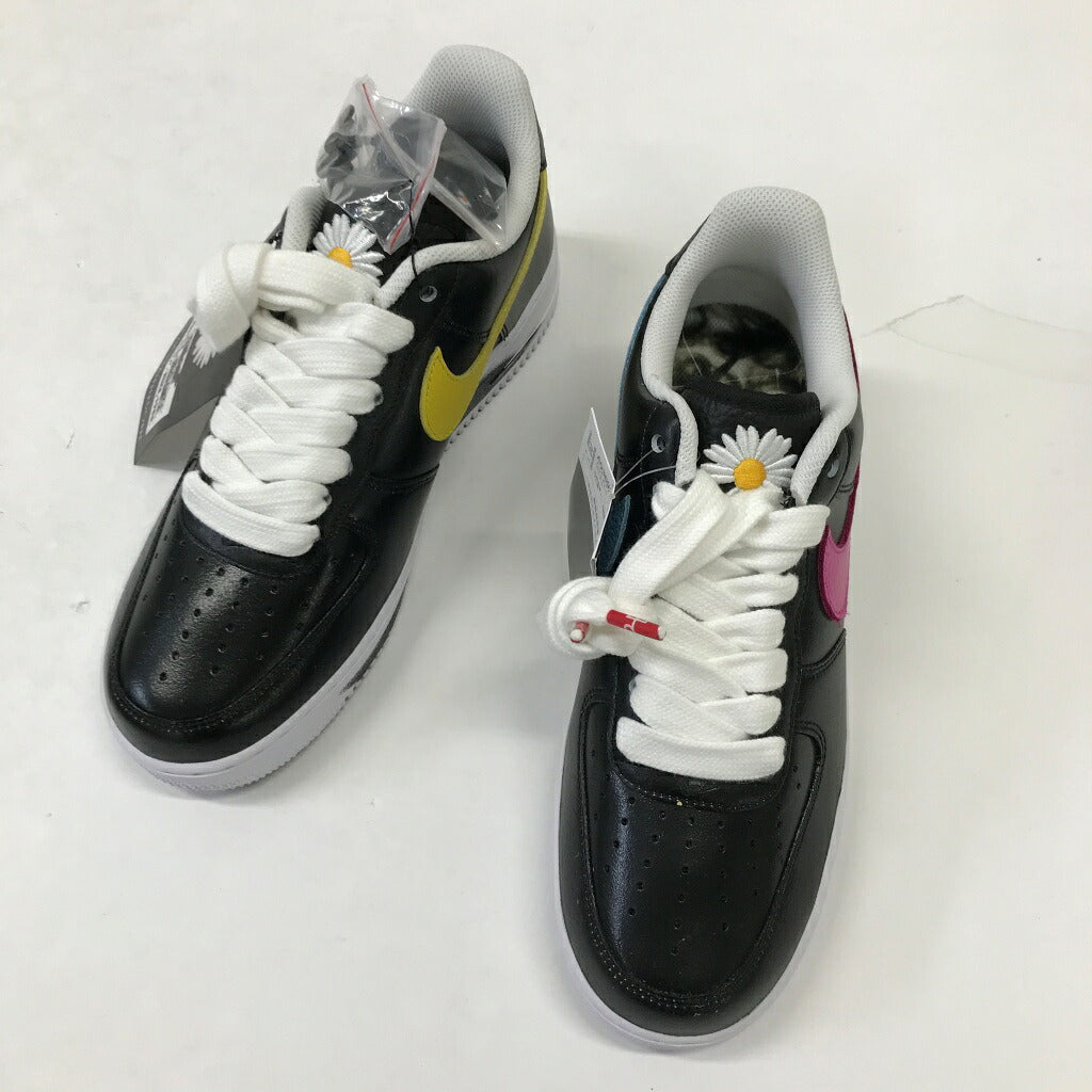 PARANOISE G-DRAGON x Nike Air Force Black Sneakers Size 27.5