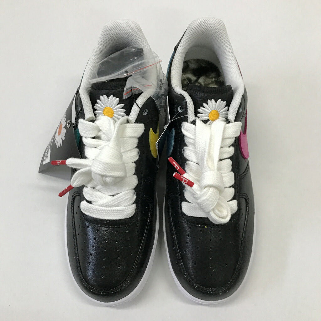 PARANOISE G-DRAGON x Nike Air Force Black Sneakers Size 27.5
