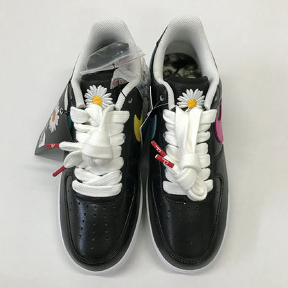 PARANOISE G-DRAGON x Nike Air Force Black Sneakers Size 27.5