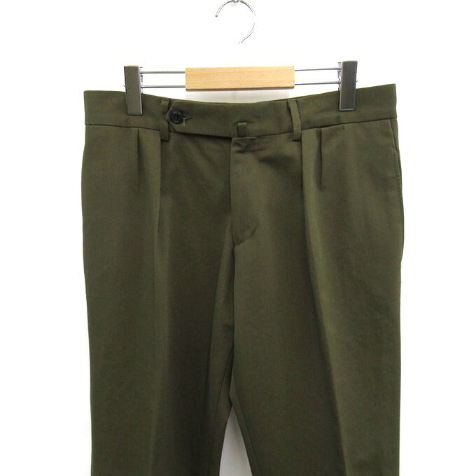 BRIGLIA Pleated Khaki Slacks Size 33