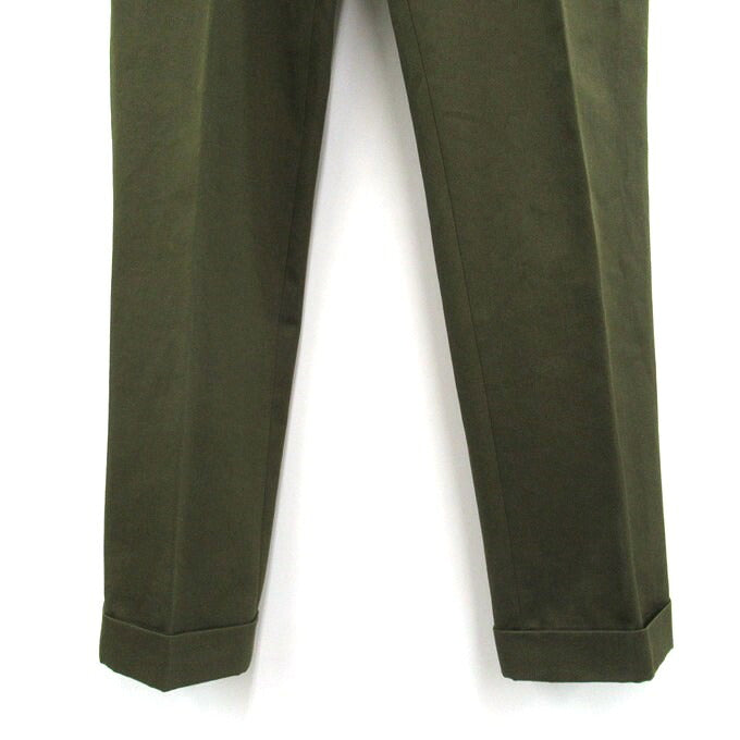 BRIGLIA Pleated Khaki Slacks Size 33