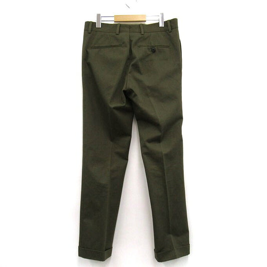 BRIGLIA Pleated Khaki Slacks Size 33