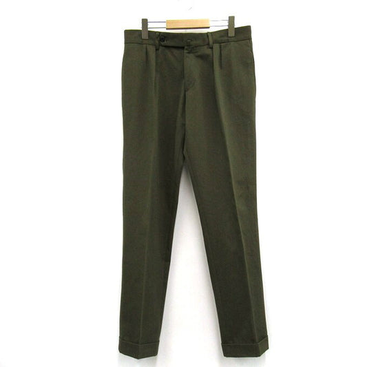 BRIGLIA Pleated Khaki Slacks Size 33