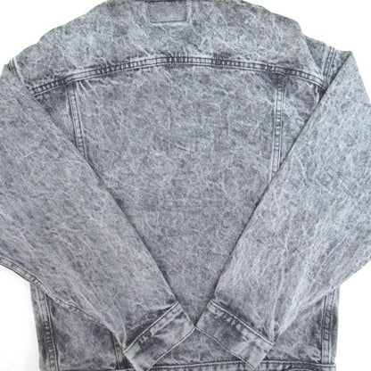 LEVI'S 80s-90s Acid Wash Denim Jacket Gray Size S
