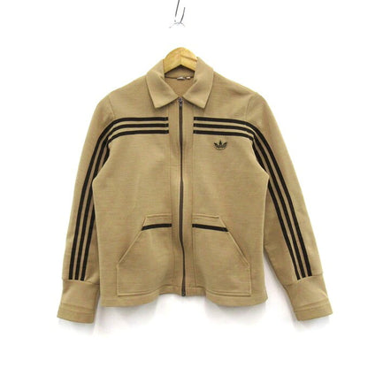 adidas 70s Skeleton Jersey Track Jacket Brown Size 48