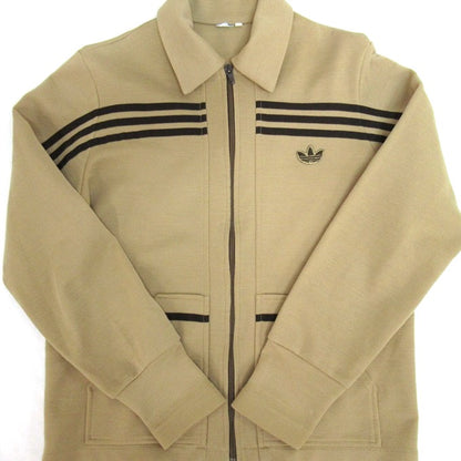 adidas 70s Skeleton Jersey Track Jacket Brown Size 48