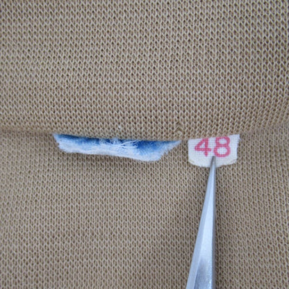 adidas 70s Skeleton Jersey Track Jacket Brown Size 48