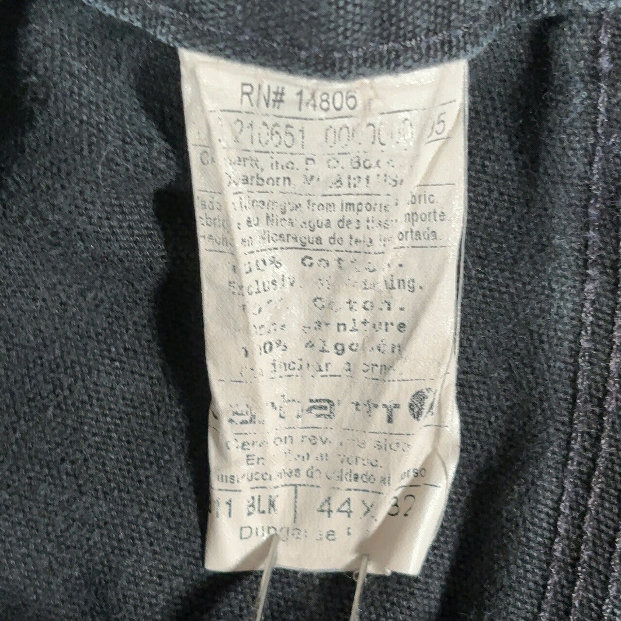 Carhartt 00s B11 Black Duck Painter Work Pants Size W44