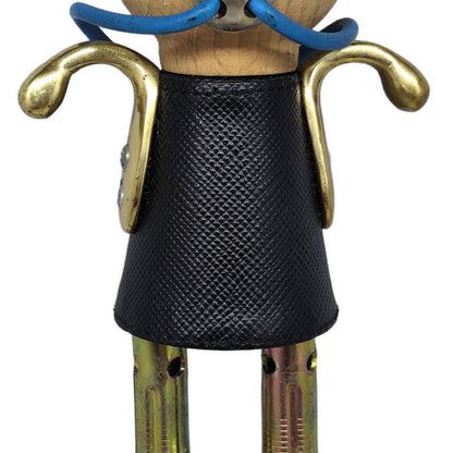 PRADA Wood Saffiano Trick Robot Charm Size ONE SIZE