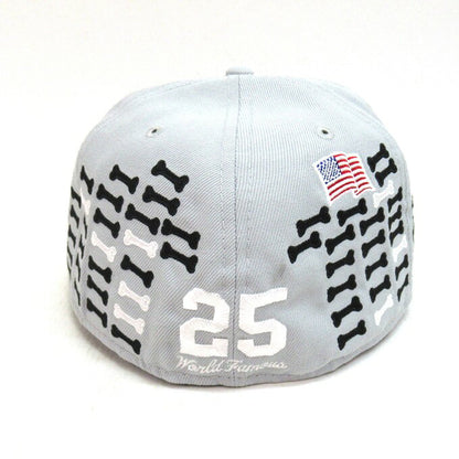 Supreme x New Era 25FW Bones Box Logo Cap Gray Size 7