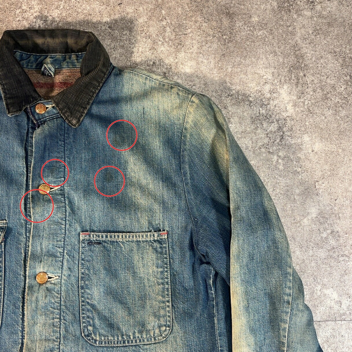 Unknown 60s Vintage Blanket Lined Coverall Jacket Size L