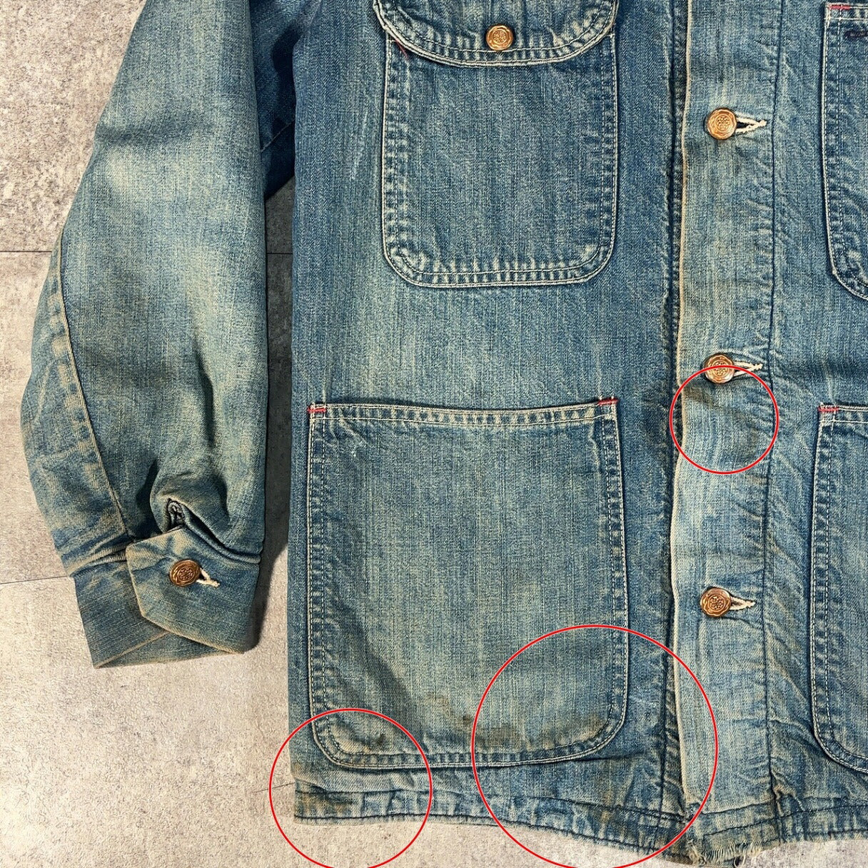 Unknown 60s Vintage Blanket Lined Coverall Jacket Size L