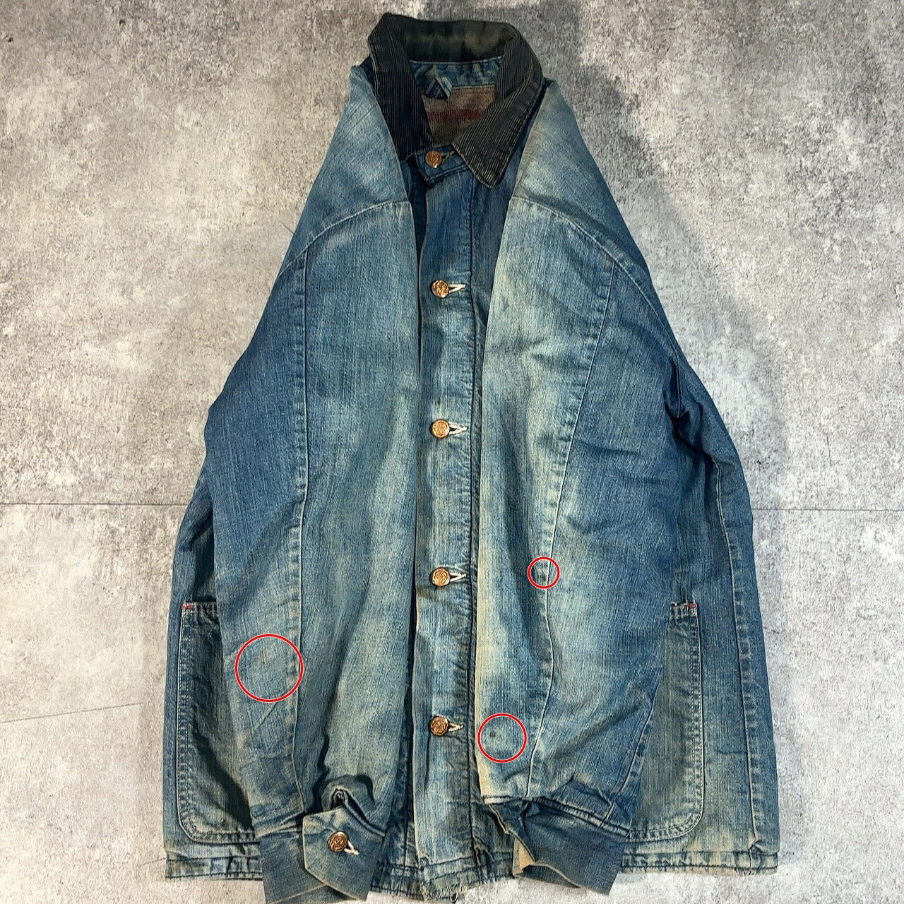 Unknown 60s Vintage Blanket Lined Coverall Jacket Size L