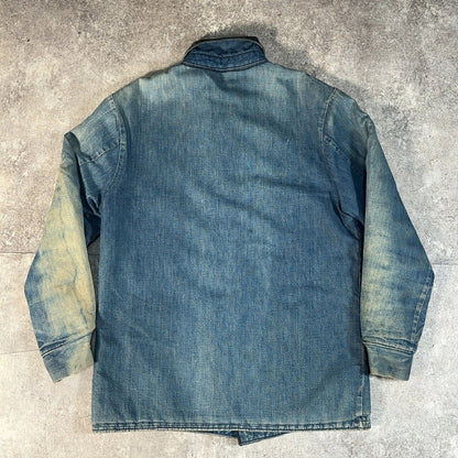 Unknown 60s Vintage Blanket Lined Coverall Jacket Size L