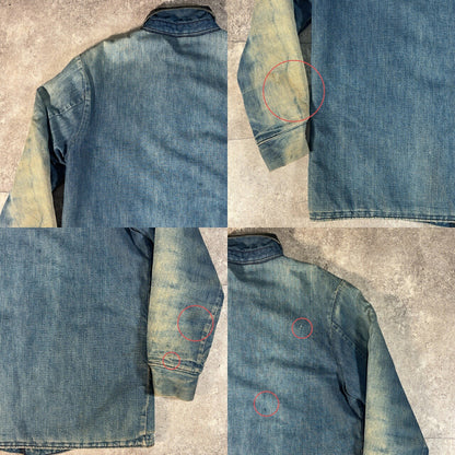 Unknown 60s Vintage Blanket Lined Coverall Jacket Size L