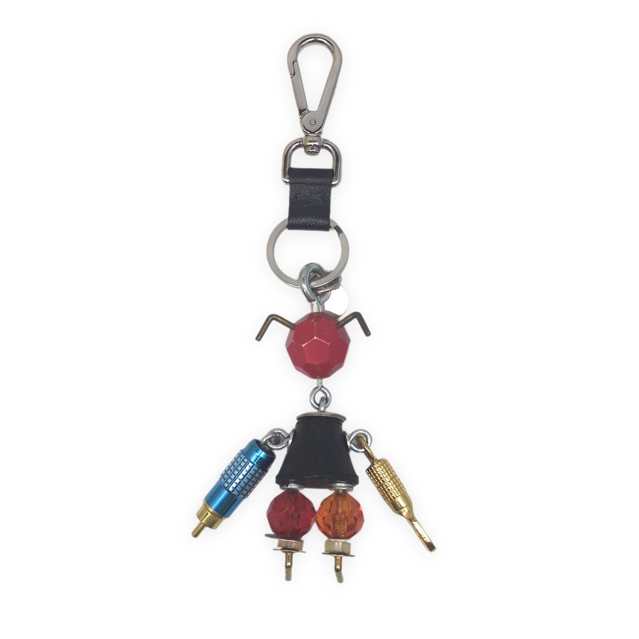 PRADA Saffiano Leather Trick Robot Charm Size ONE SIZE