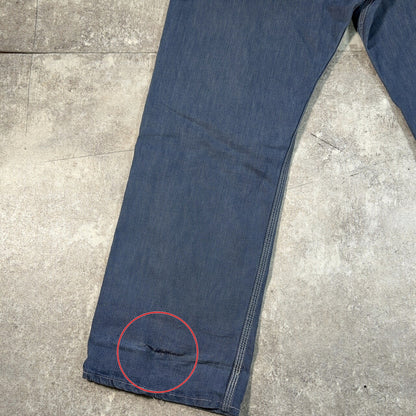 POWRHOUSE 60s Vintage Denim Painter Pants Blue Size W38