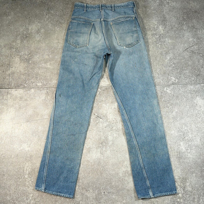 STONE WALL 50s-60s Vintage Faded Denim Jeans