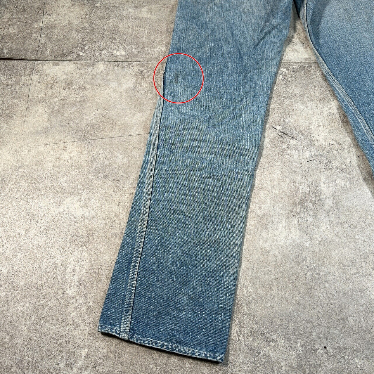 STONE WALL 50s-60s Vintage Faded Denim Jeans