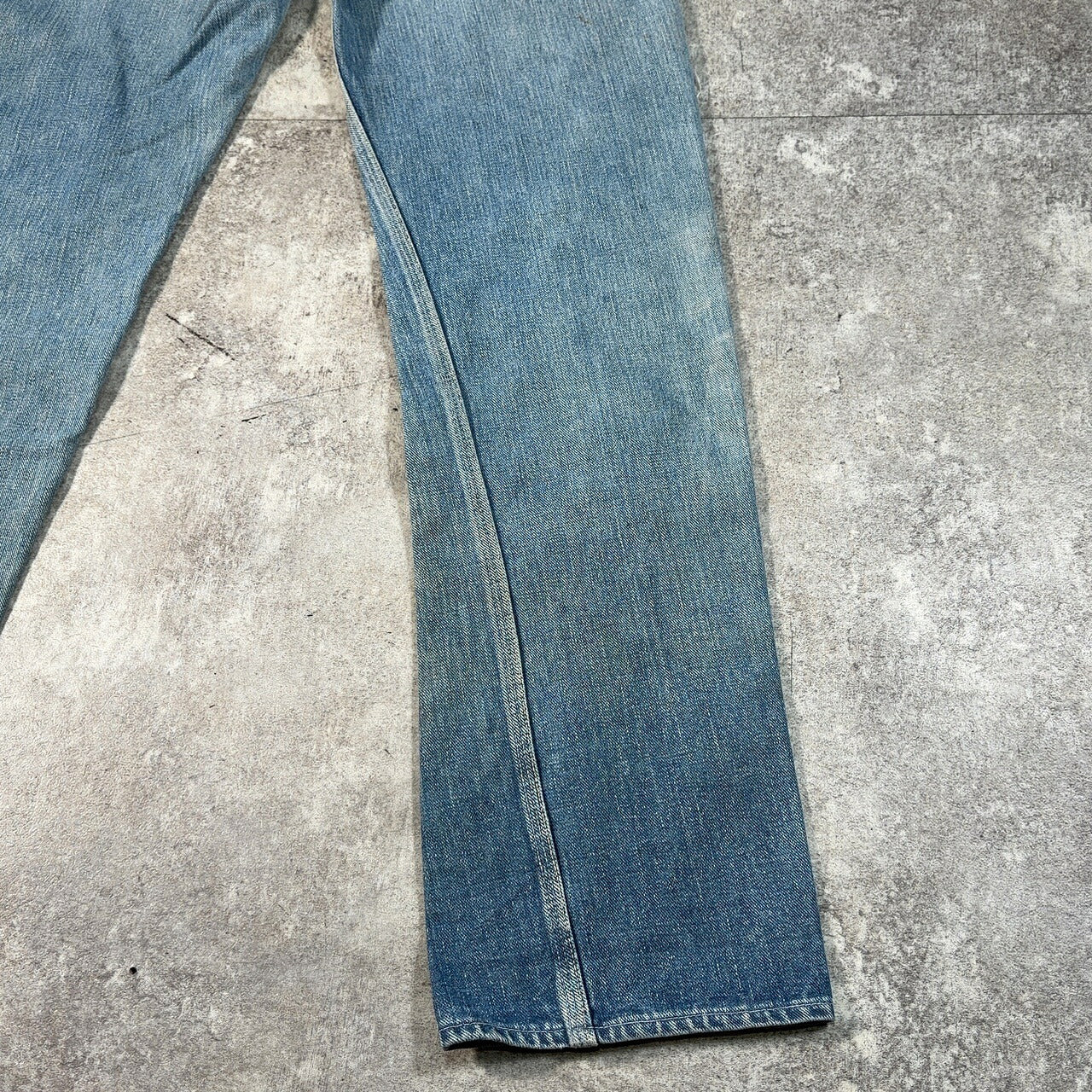 STONE WALL 50s-60s Vintage Faded Denim Jeans