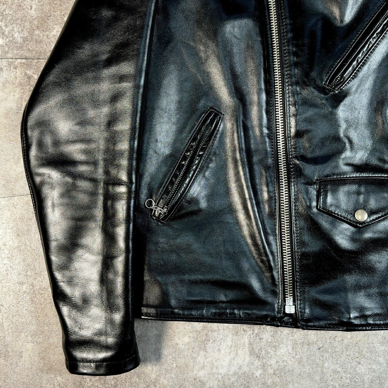 Schott 603US One Star Double Rider Jacket Black Size M