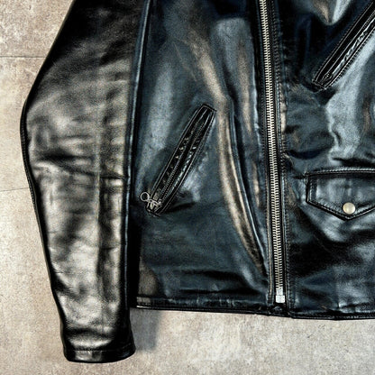 Schott 603US One Star Double Rider Jacket Black Size M