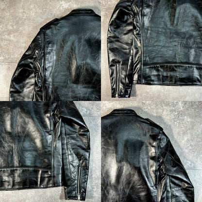 Schott 603US One Star Double Rider Jacket Black Size M