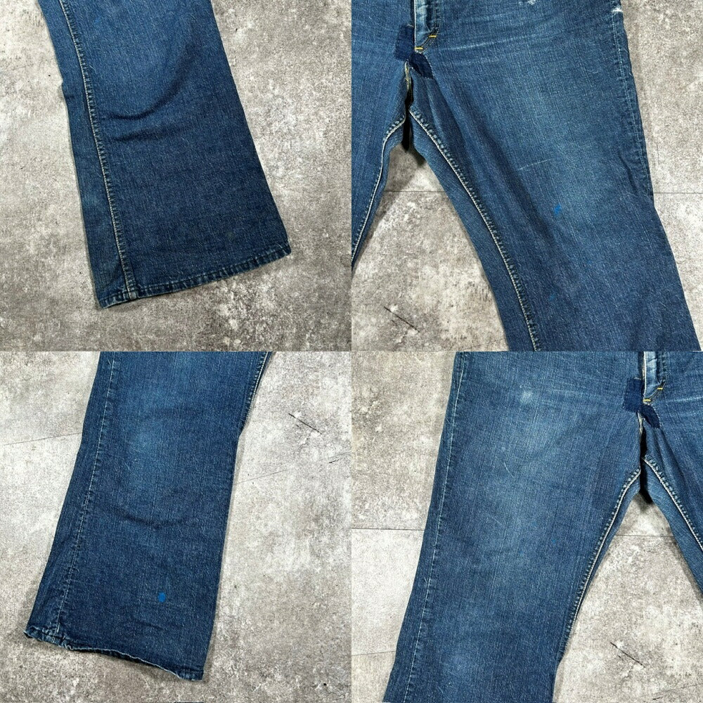 Lee 70s Lee Leens 42TALON Flare Jeans Indigo Blue Size W42