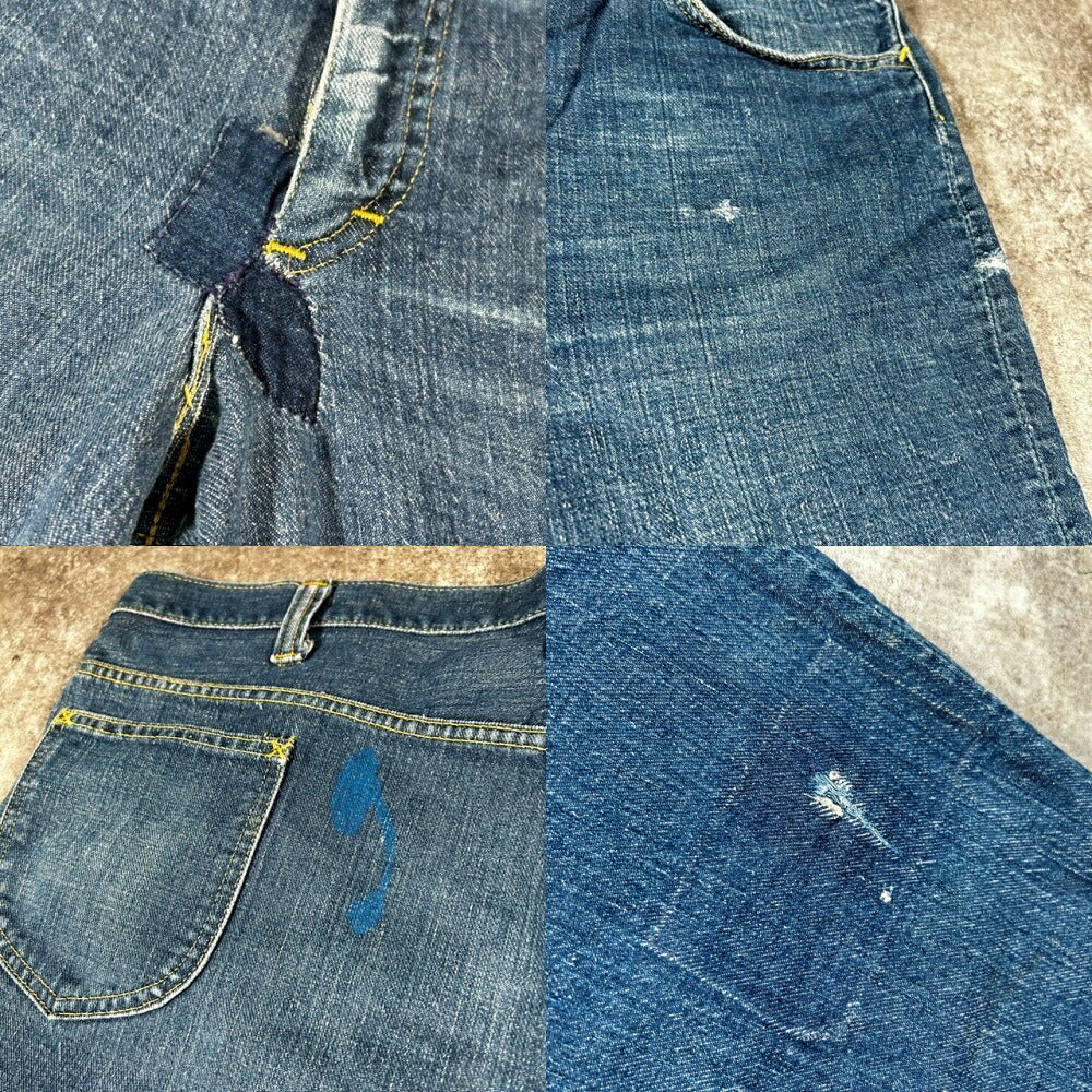 Lee 70s Lee Leens 42TALON Flare Jeans Indigo Blue Size W42