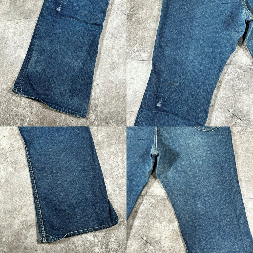 Lee 70s Lee Leens 42TALON Flare Jeans Indigo Blue Size W42