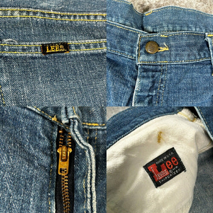 Lee 70s Lee Leens 42TALON Flare Jeans Indigo Blue Size W42